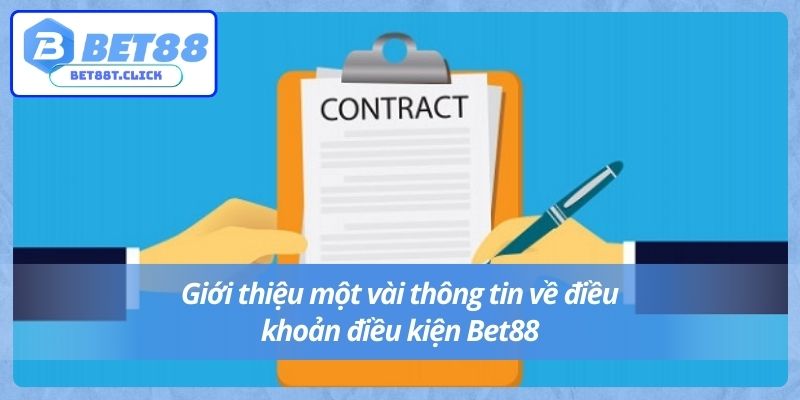Giới thiệu một vài thông tin về điều khoản điều kiện Bet88